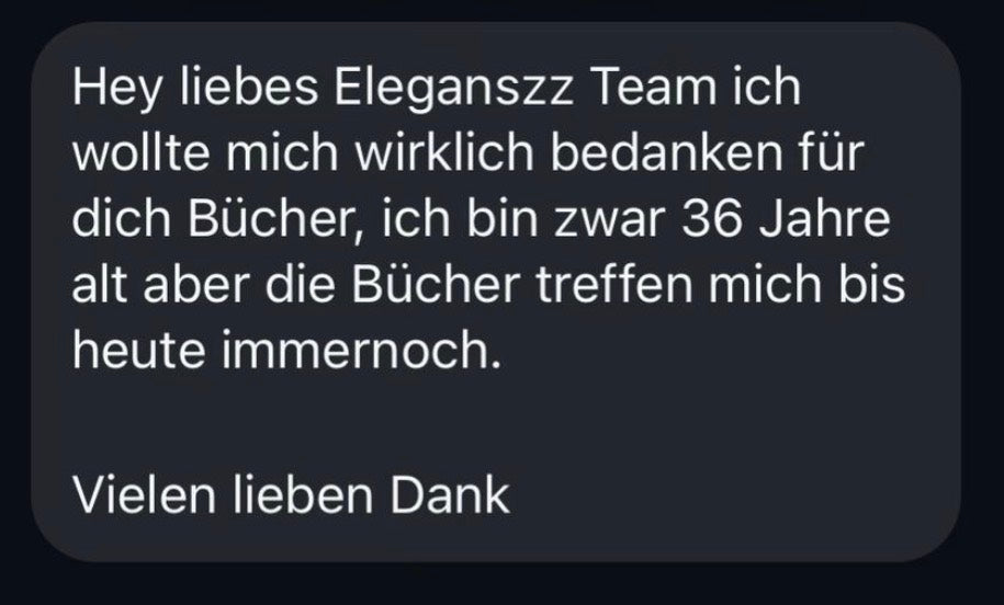 Dank einer 36-jährigen Leserin